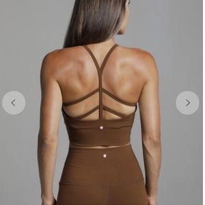 Black Warrior Y Back Crop Top NWT